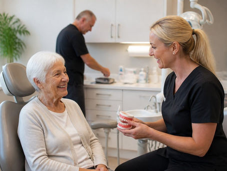 Benefits of One Location Dental Care for Seniors