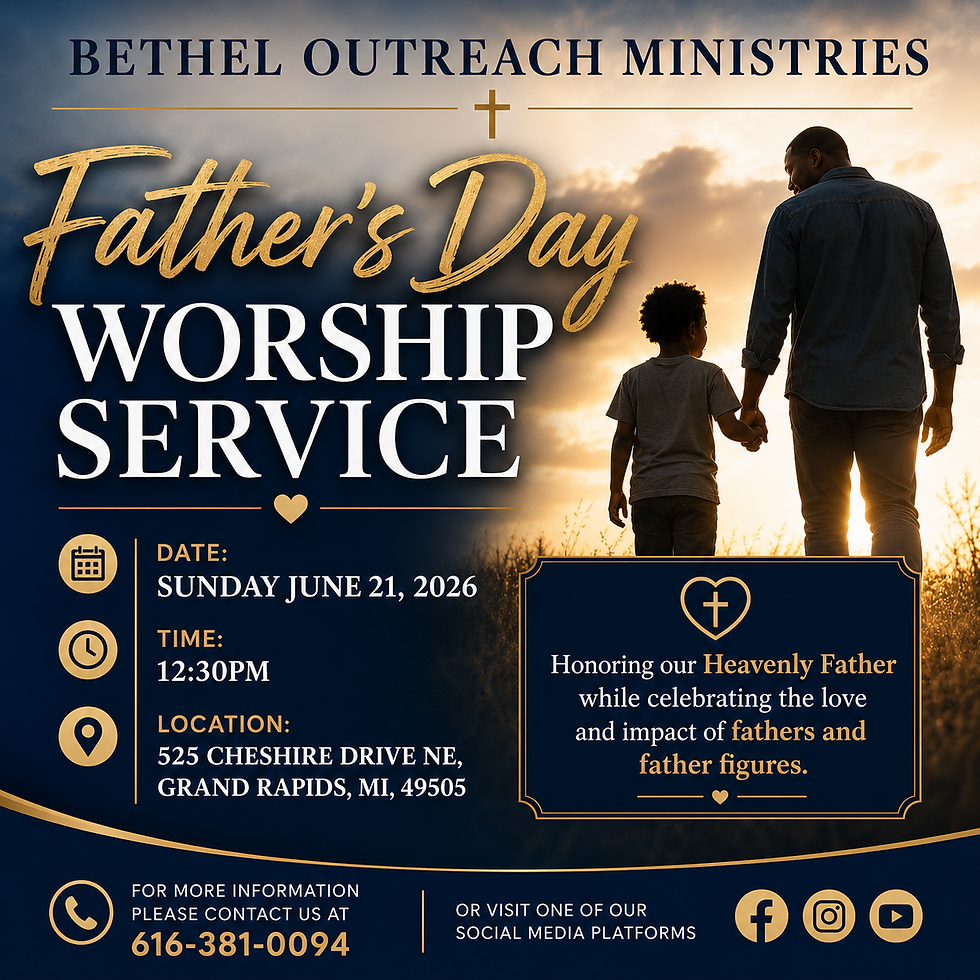 Father's Day Worship Service
