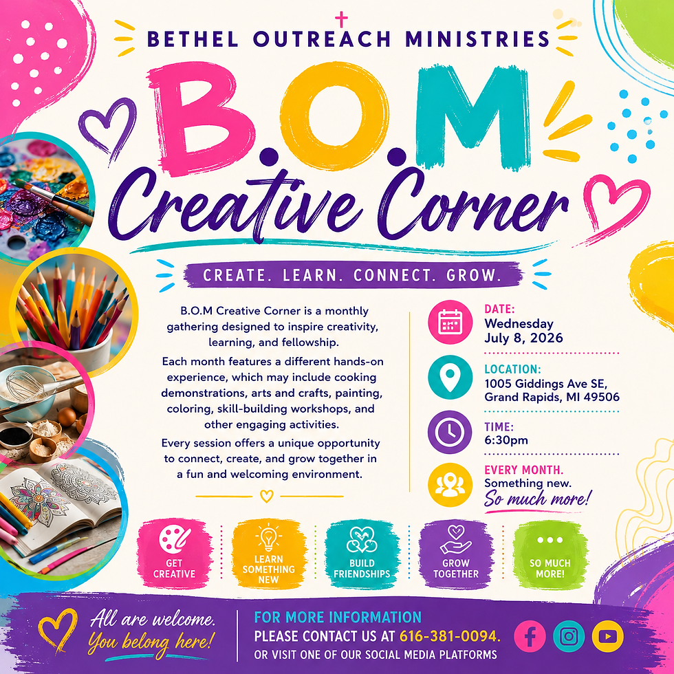 BOM Creative Corner 