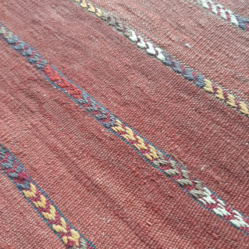 Hand Woven Kilim Cushion Cover closer view