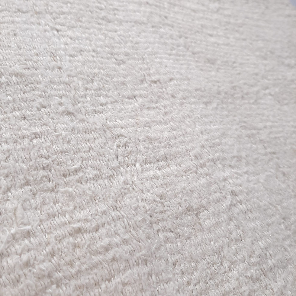 Hand Woven beige wool Cushion Cover