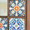 Thumbnail: Wooden Framed Tile Mirror- Pattern 2
