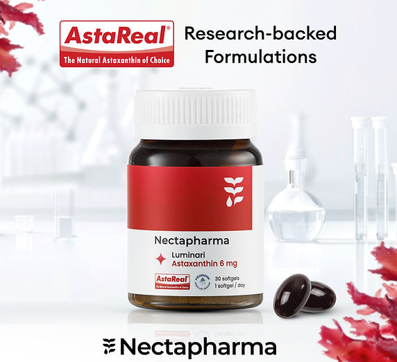 Luminari Astaxanthin 6mg (Dietary supplement Product) (Nectapharma Brand)