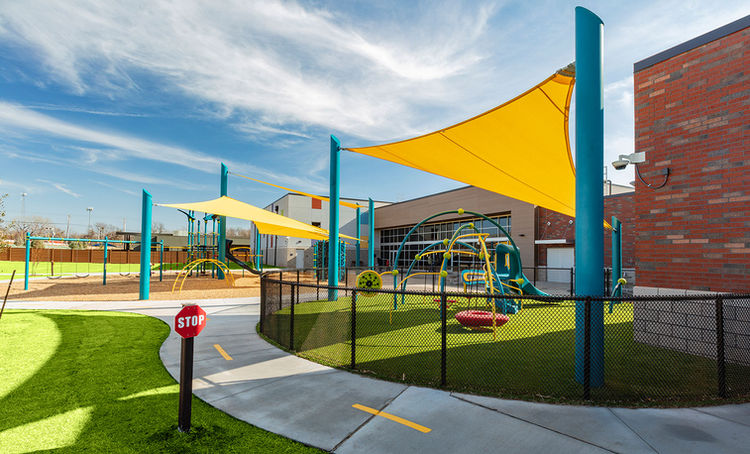 Positive Tomorrows Schools for Families Experiencing Homelessness - Backyard Playground