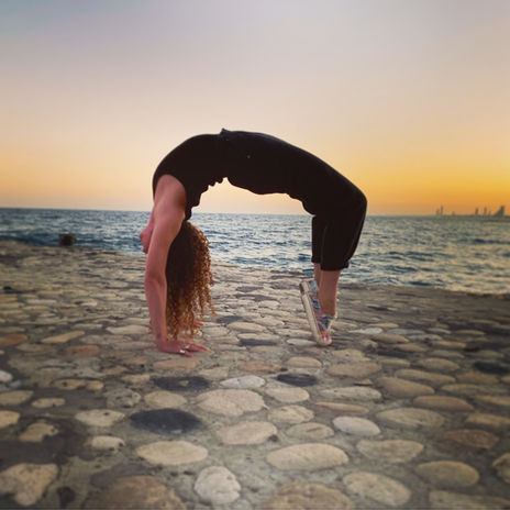 Bridge pose