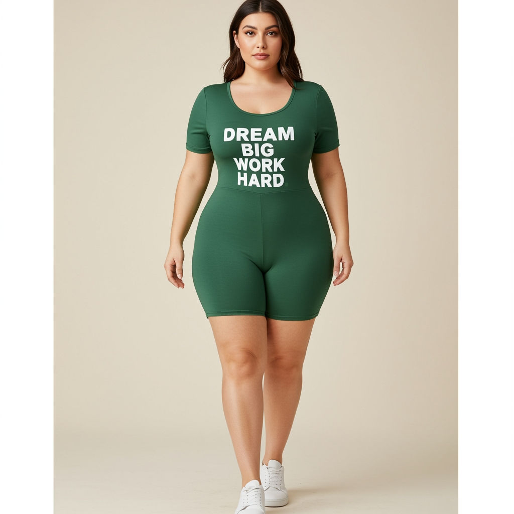 Dream Big Work Hard Romper
