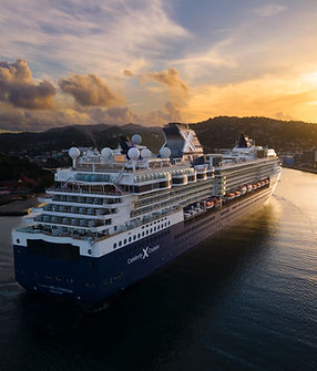Celebrity cruise in castries port st lucia