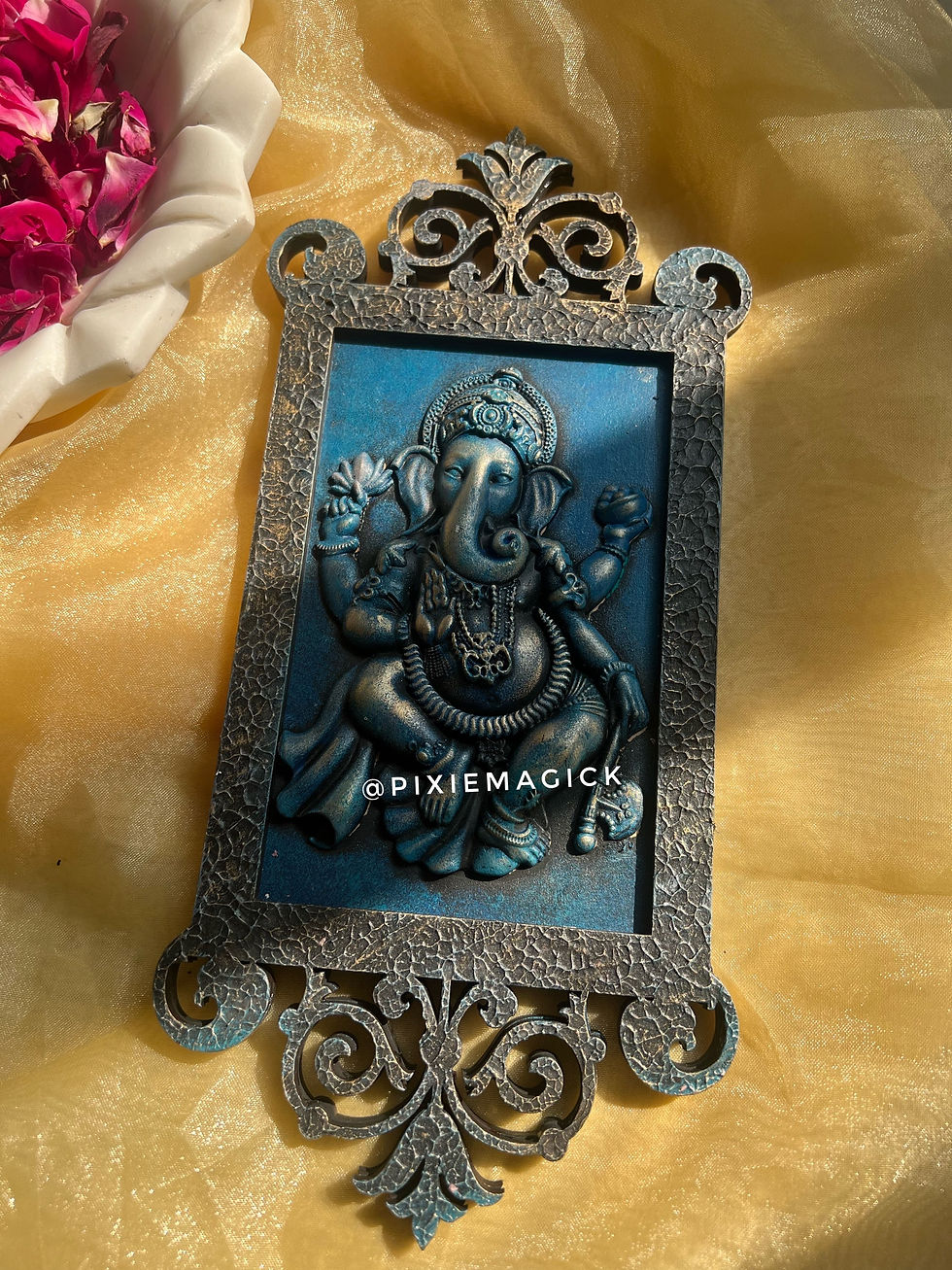 Thumbnail: Lakshmi Ganesh wall hanging