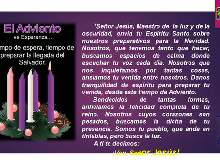 Oración 29 de Noviembre