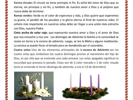 INVITACIÓN A VIVIR EN ADVIENTO 