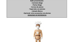 VESTIMENTAS OFICIALES FIESTAS PATRIAS  POR NIVEL
