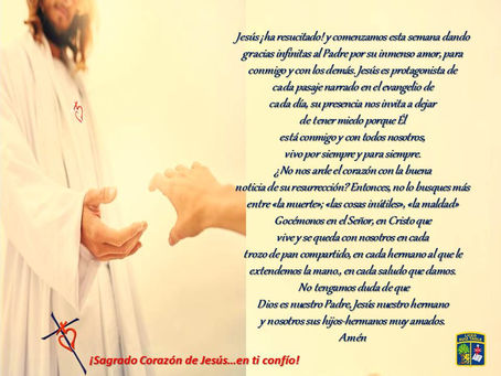 ORACIÓN SEMANA DEL 10 DE ABRIL