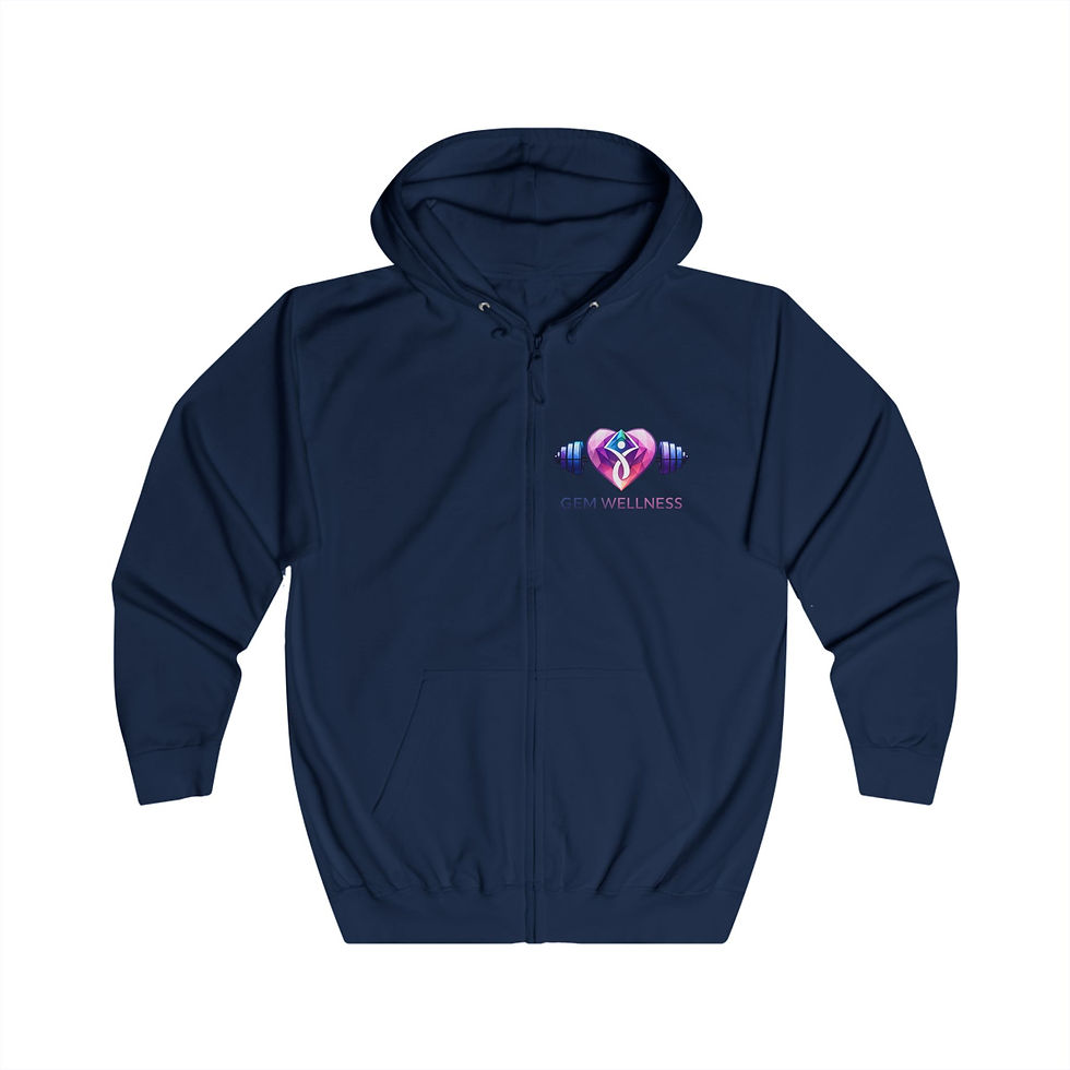 Thumbnail: Gem Wellness "Train Your CORE" Motivational Gym Jacket