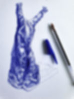 35,- euro pp bic-ballpen drawing workshop by ellen