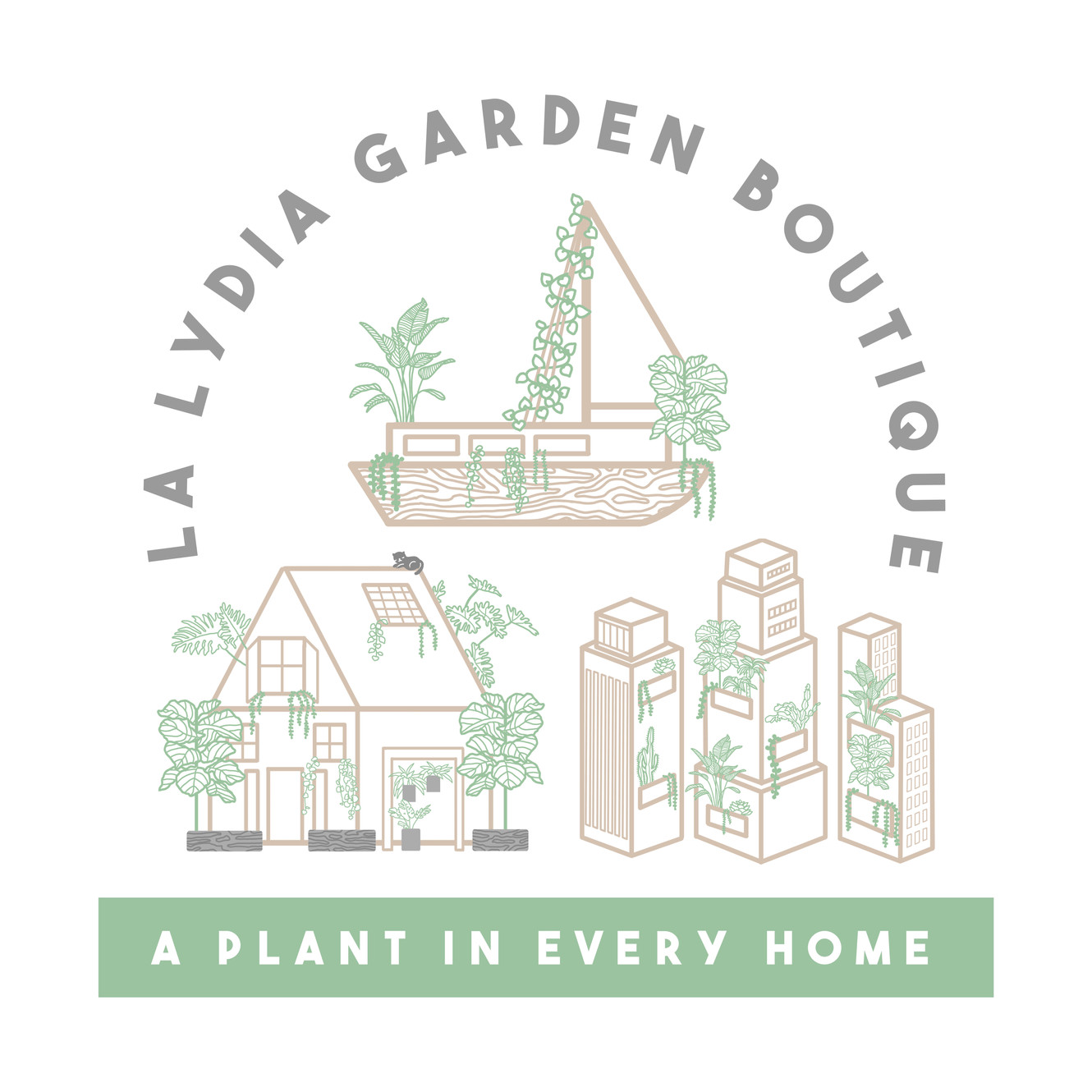 Home | La Lydia Garden Boutique / Petals On Bikes