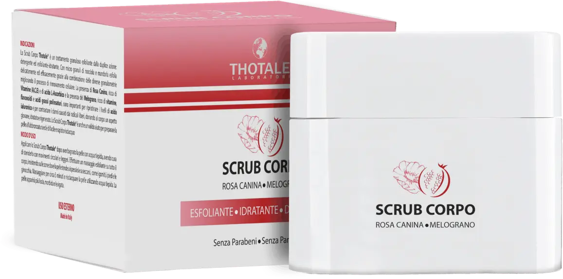 SCRUB CORPO ROSA CANINA E MELOGRANO