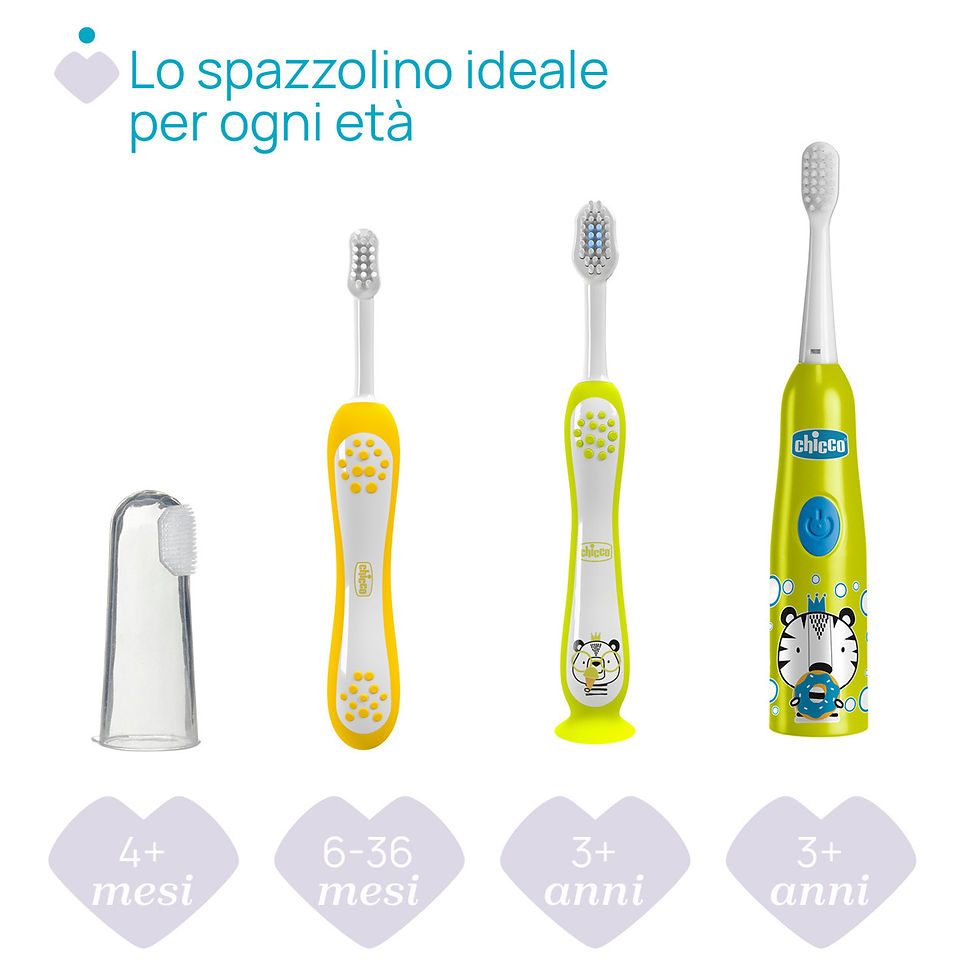 Miniatura: Spazzolino elettronico tigre 3 anni