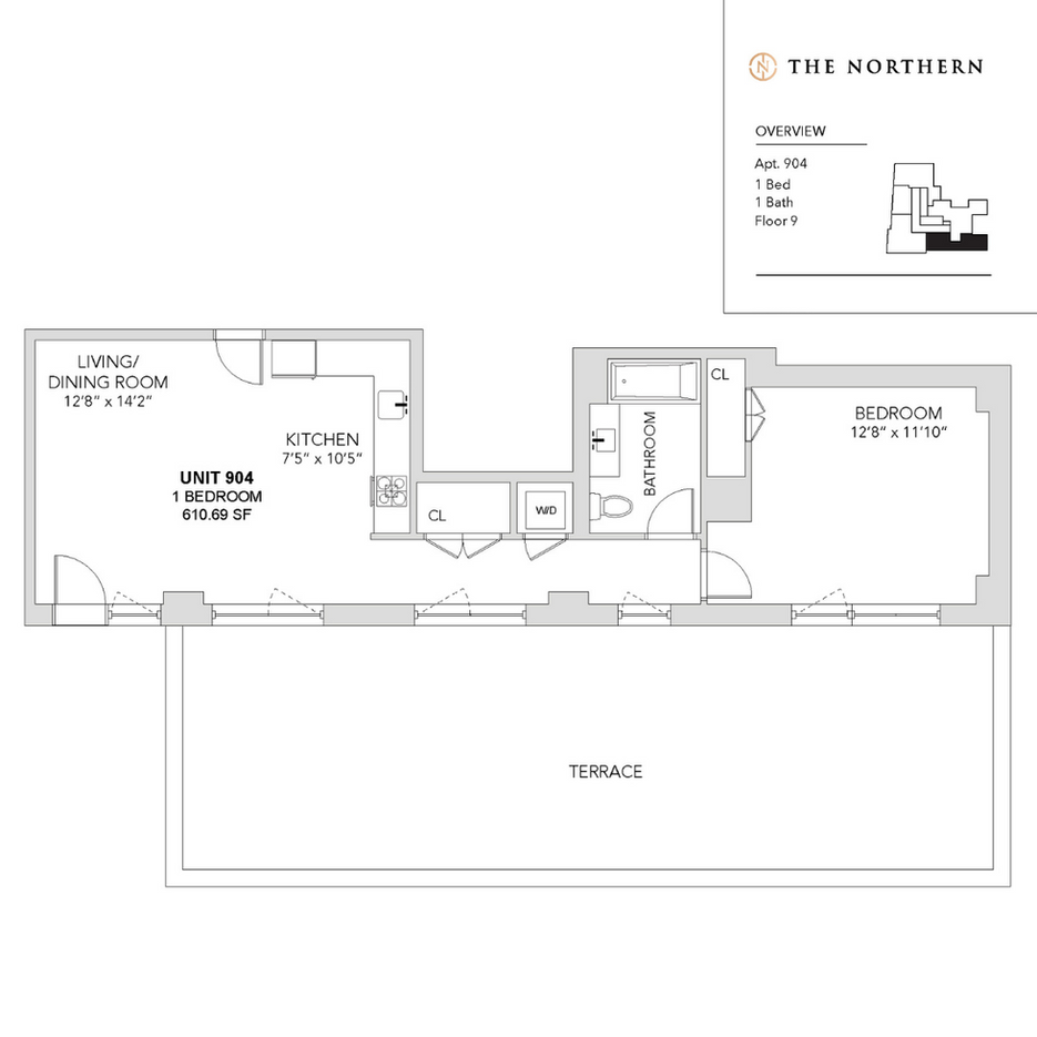 Building 38-38
Unit 904