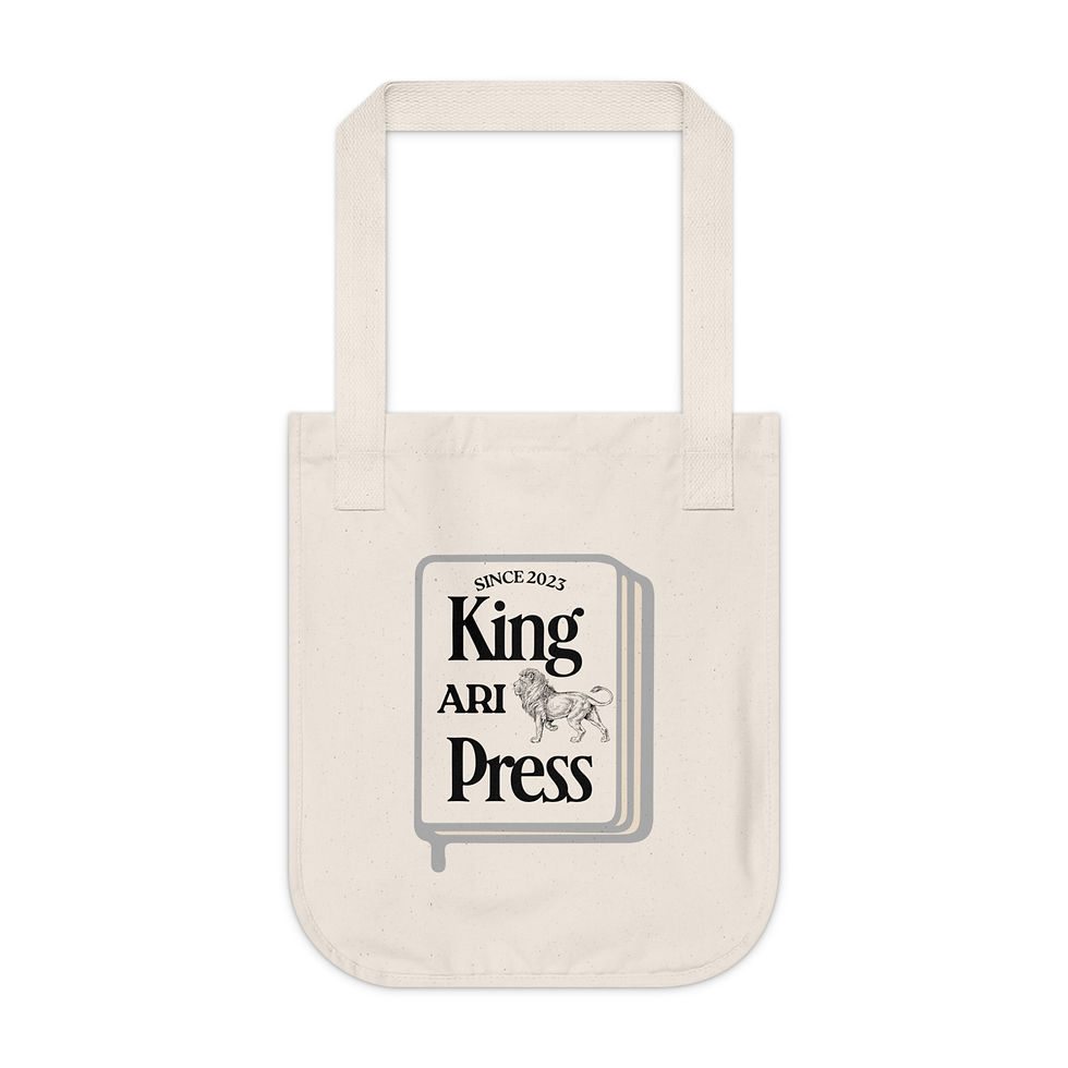 King Ari Press Book Bag