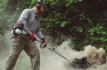 Nettoyage au balai mécanique