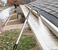 Nettoyage de gouttières