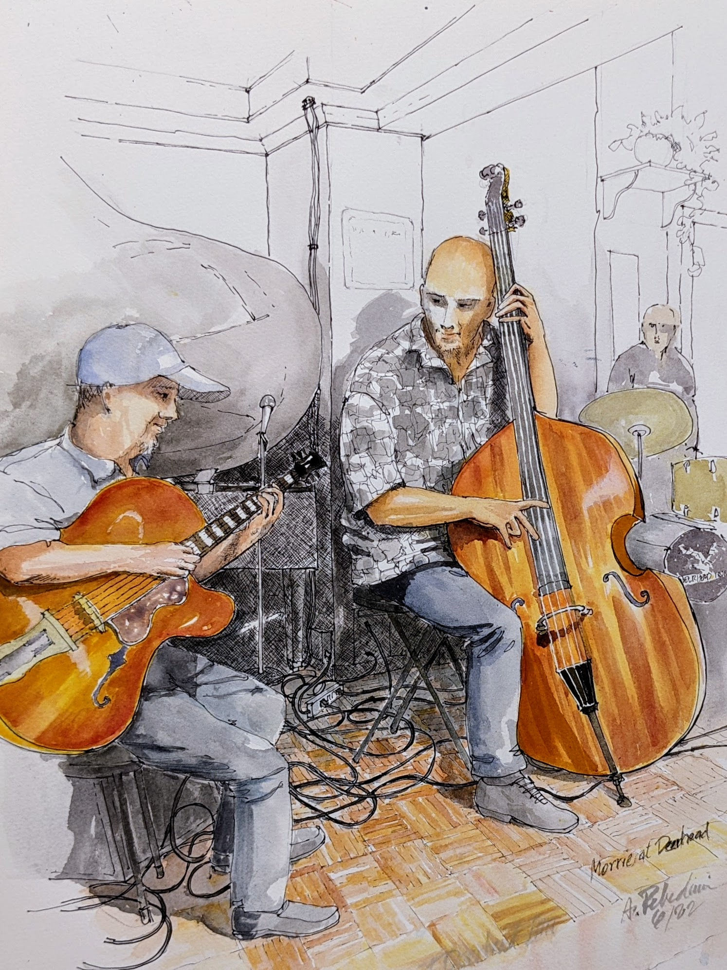 Morrie at the Deerhead Inn