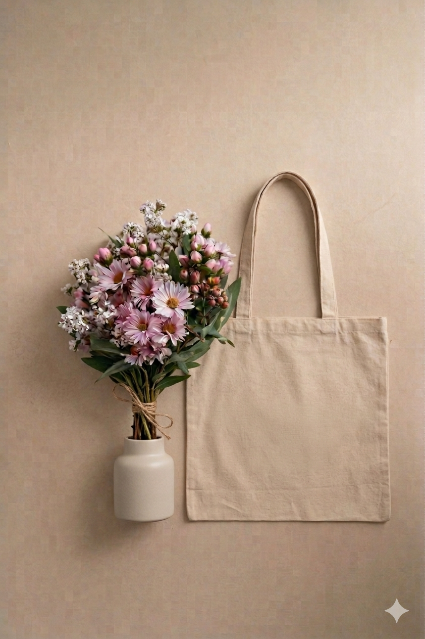 Miniatura: ToteBag fiori