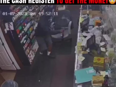 Man about to shoot himself