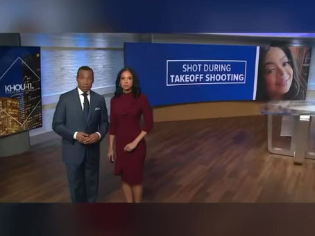 Shot during takeoff shooting she talking