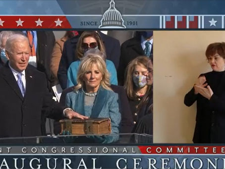 La Follette Alumni Emily Jones Serves as ASL Interpreter for 59th Inaugural Ceremony