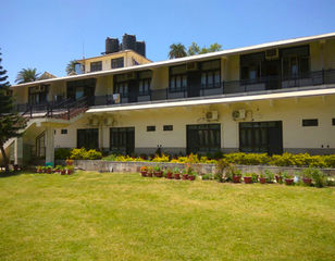 Garden-facing rooms at Hotel Rajdeep Mount Abu