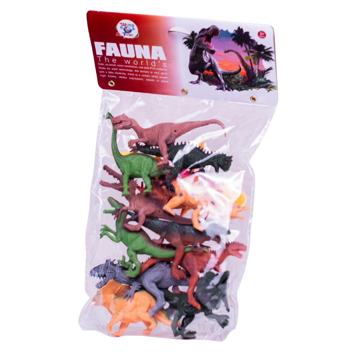 Maqueta dinosaurios fauna importada