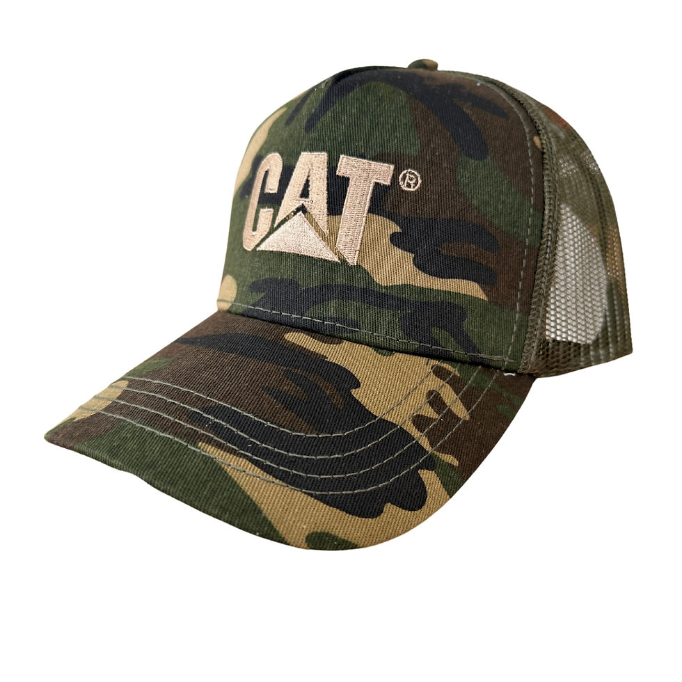 Miniatura: Gorra Caterpillar Camuflaje/Verde