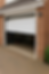 garage door which has been left unlocked