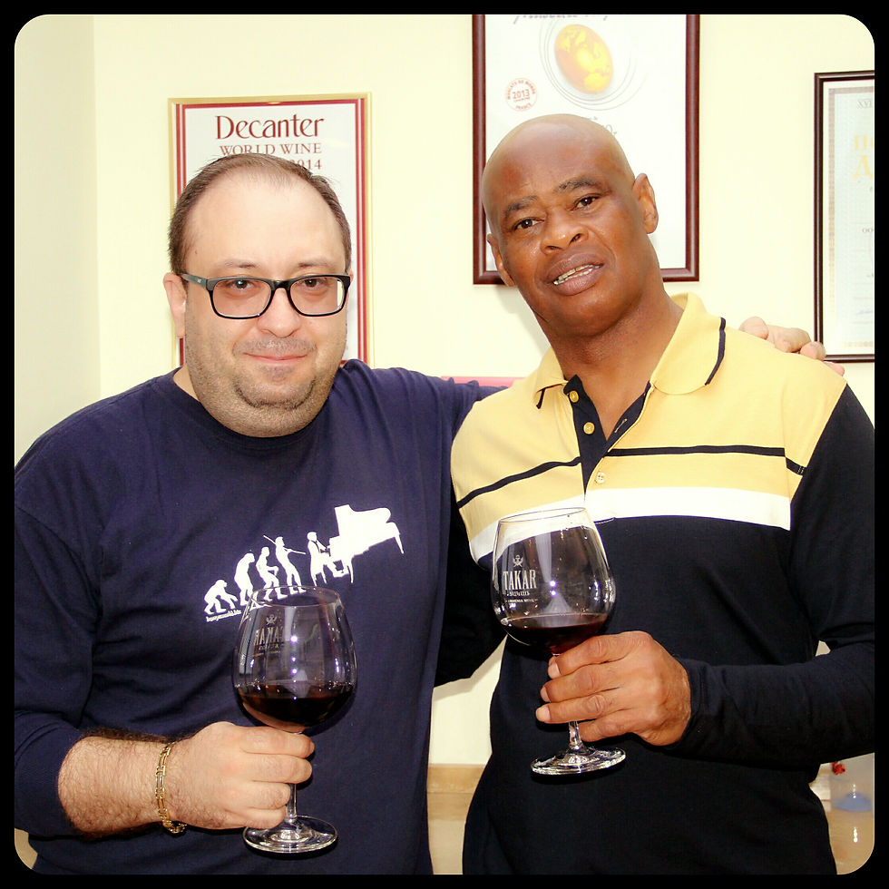 Arthur Satyan with Hubert Tubbs