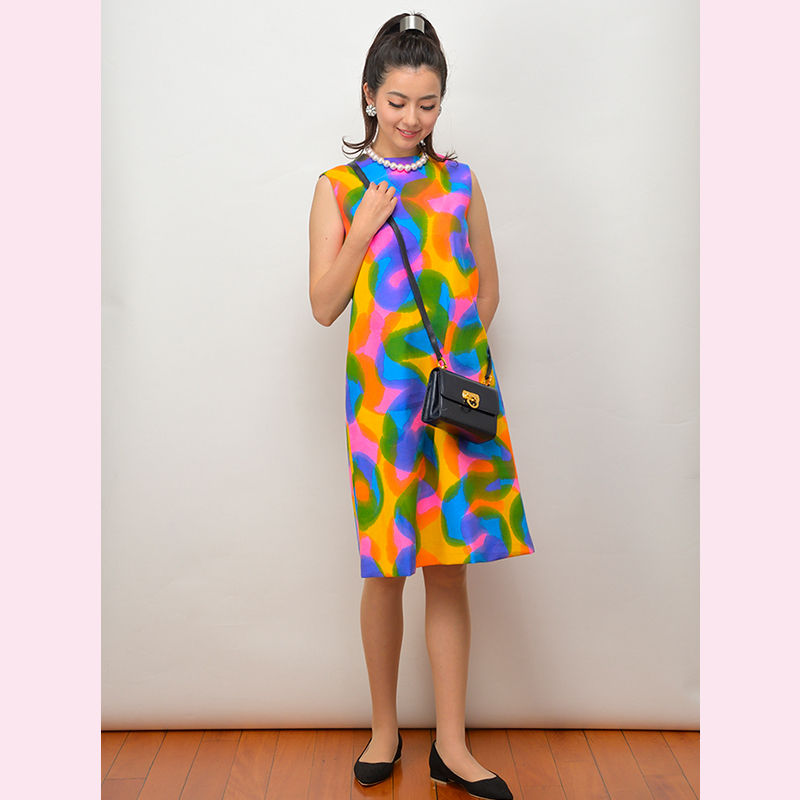 Thumbnail: White/Freehand① Box Dress