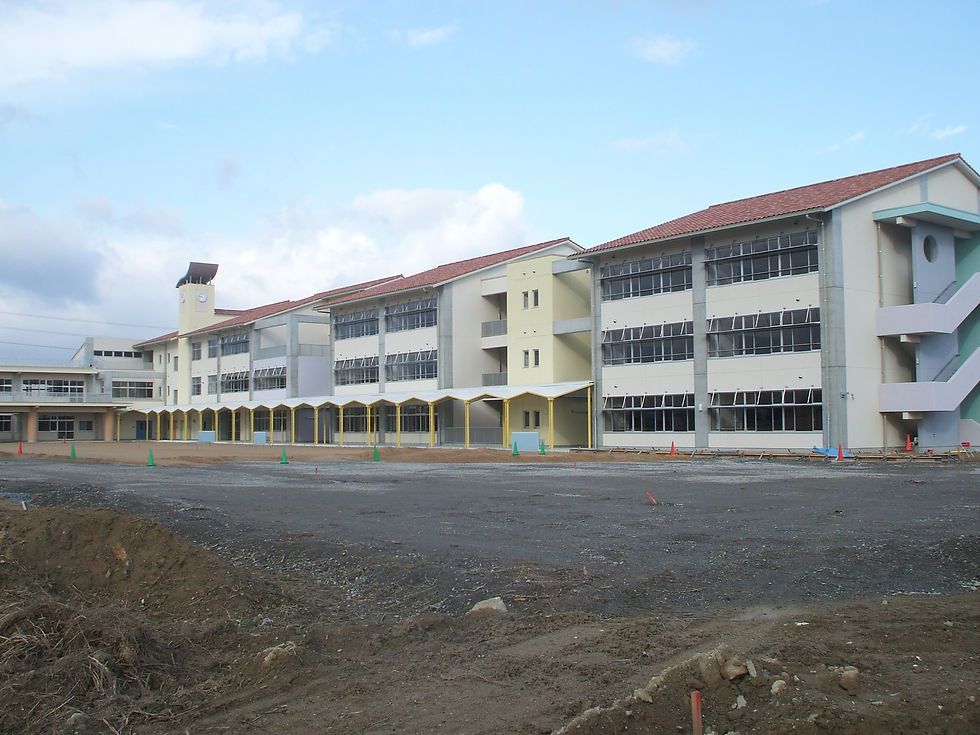 サムネイル： 2008年1月／倉敷市立大高小・葦高小分離校教室棟建築工事
