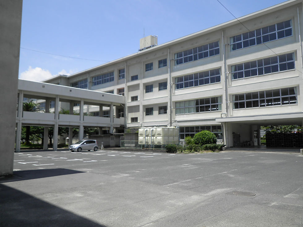 サムネイル： 2014年1月／県立倉敷商業高校 第1館　耐震補強工事
