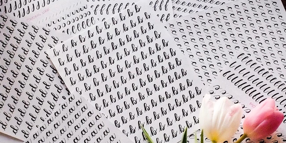 Calligraphy avec nous - October Workshops