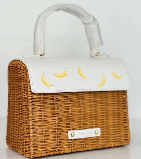 Handpainted bags for Modern Picnic and Magnolia Bakery