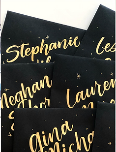Calligraphy Bar Matzvah Invitations New Jersey