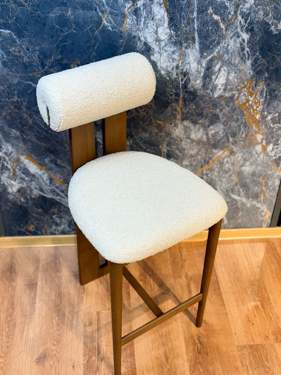 Miniatiūra: BORDE pusbario kėdė