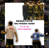 Résultats du WE -17/18 Oct