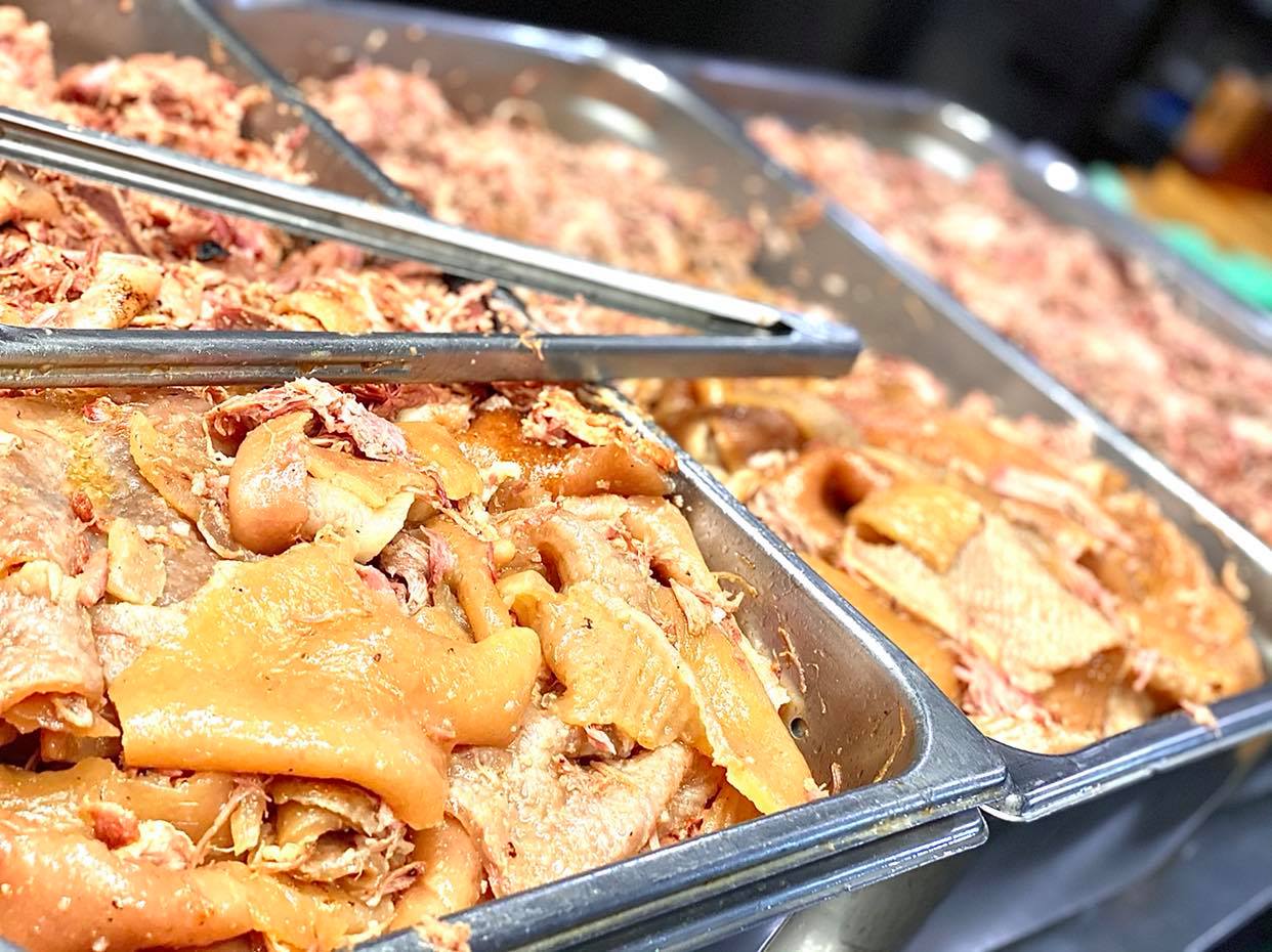 Arranged Food and Objects