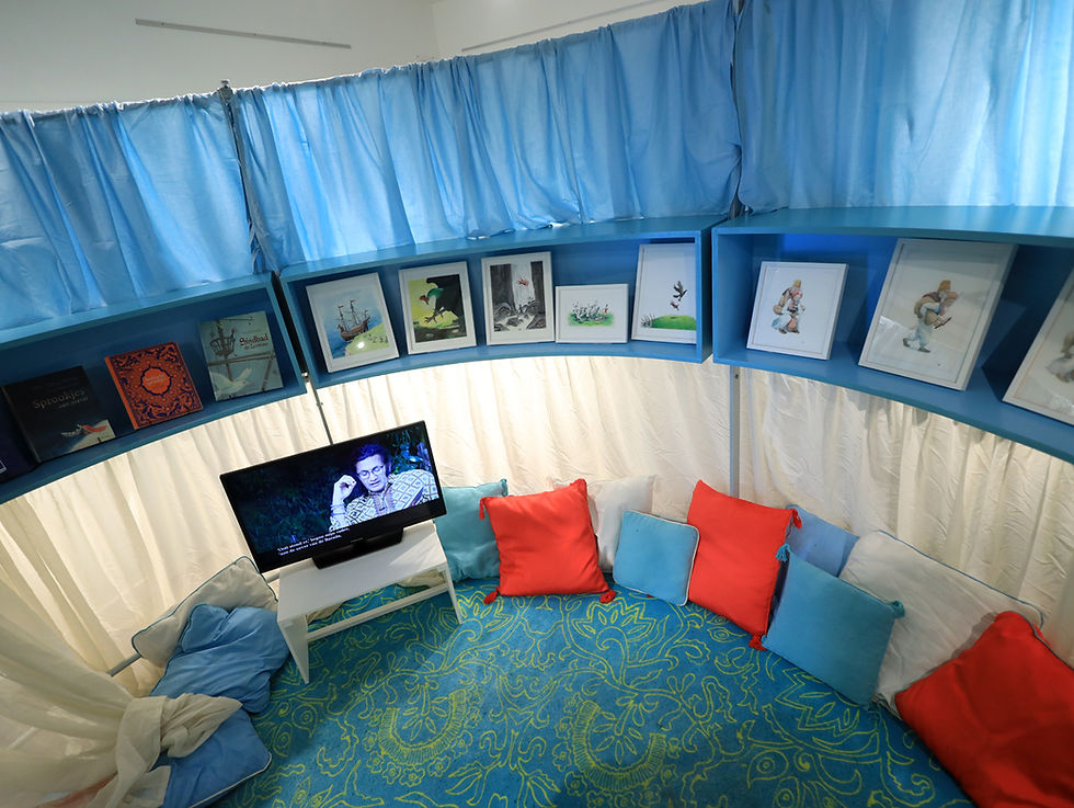 'Oosterse sprookjes in prentenboeken' fraaie interactieve expo in CC Den Blank (★★★☆☆)