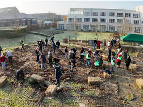 Microbos in wording: Jane Goodall Instituut financiert aanplanting aan wzc Justus Lipsius in Overijse