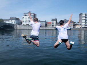 Weerom Big Jump in Meer van Overijse/Genval voor nog meer proper water