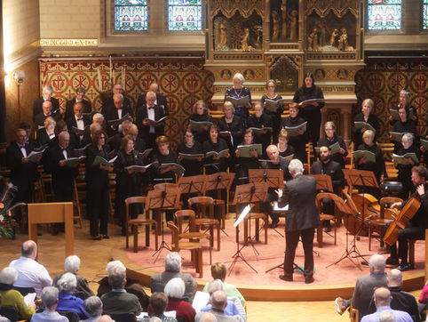 'Weihnachten in het Keyhof' meesterlijk kerstconcert door 30-jarig Vocaal Ensemble Cantuva uit de Druivenstreek