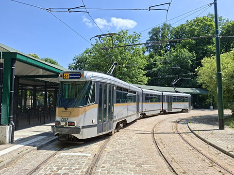 Tramlijn 44 langs Tervurenlaan en Zoniënwoud terug in dienst