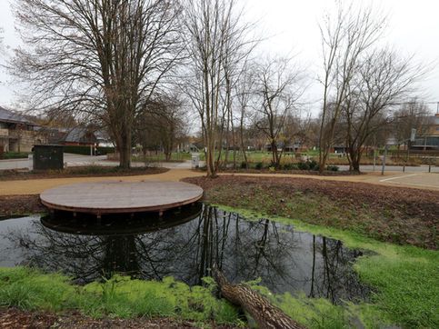 Fraaie herwaardering van parkje in wijk Sloesveld